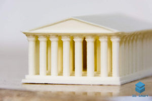 Модель Парфенона на 3D-принтере