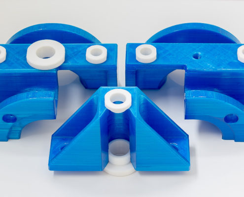 Крупногабаритная 3D-печать макета запорной арматуры