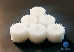 3D-печать шестерней полиацеталем